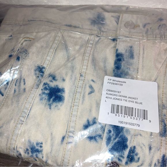 Free People Rumors Denim Jacket NWT - Picture 9 of 16